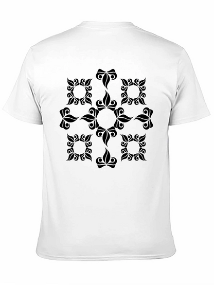 Stylish Black Graphic Print Tee - Modern Casual Look