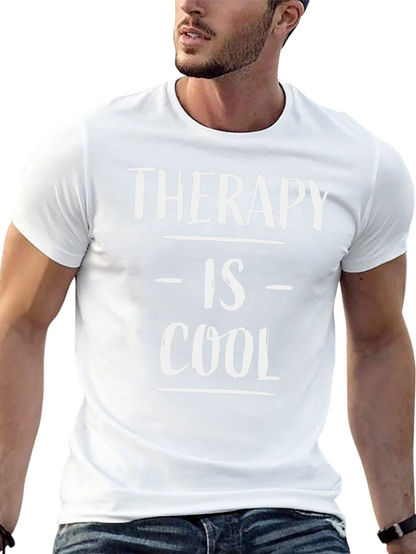 Therapy is Cool Graphic T-Shirt