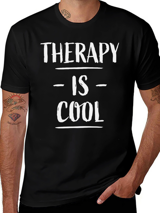 Therapy is Cool Graphic T-Shirt