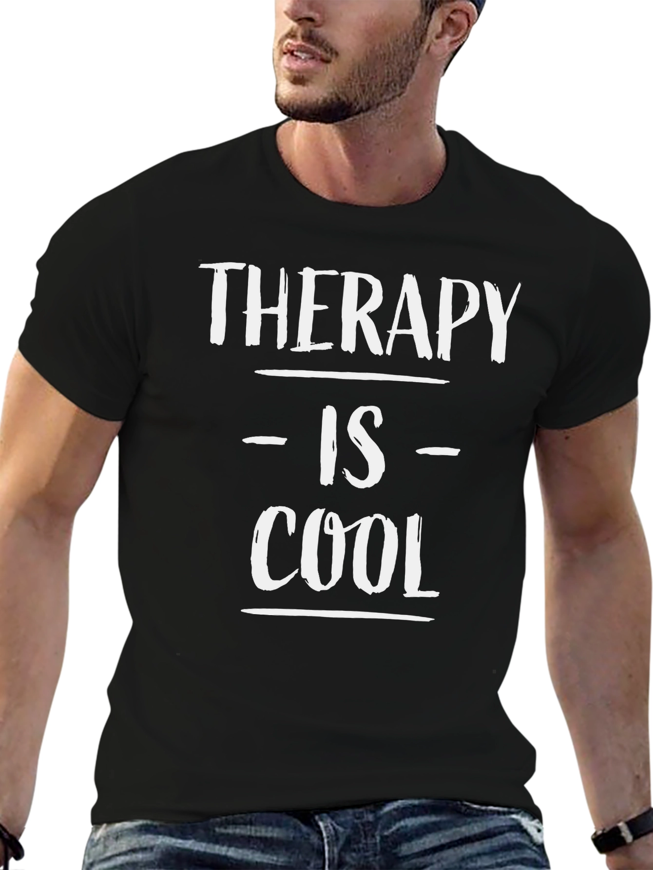 Therapy is Cool Graphic T-Shirt