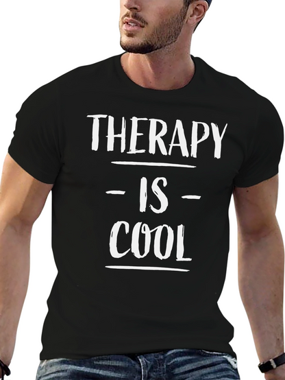 Therapy is Cool Graphic T-Shirt