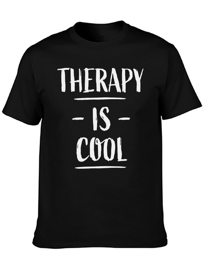 Therapy is Cool Graphic T-Shirt