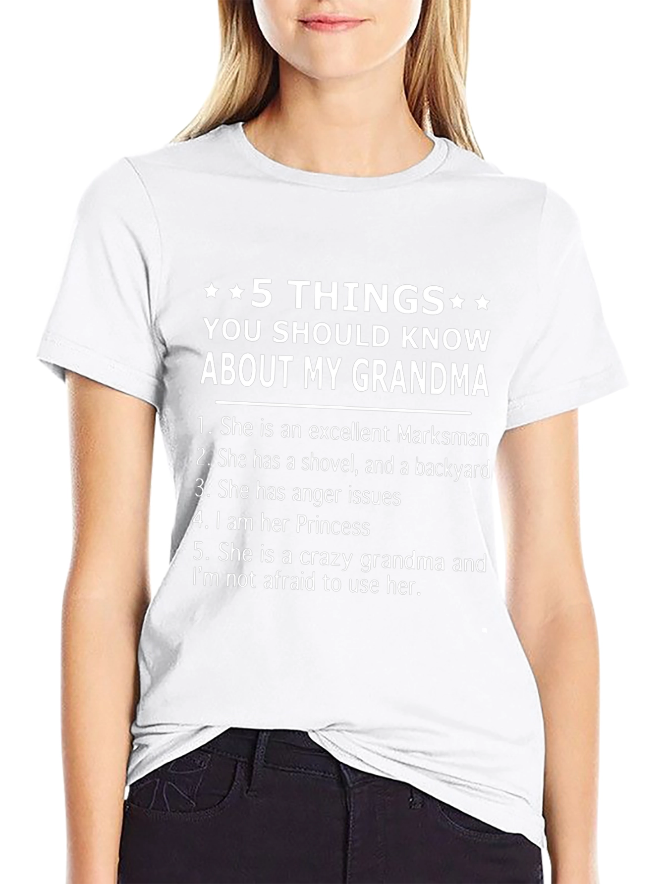 5 Things About My Grandma T-Shirt