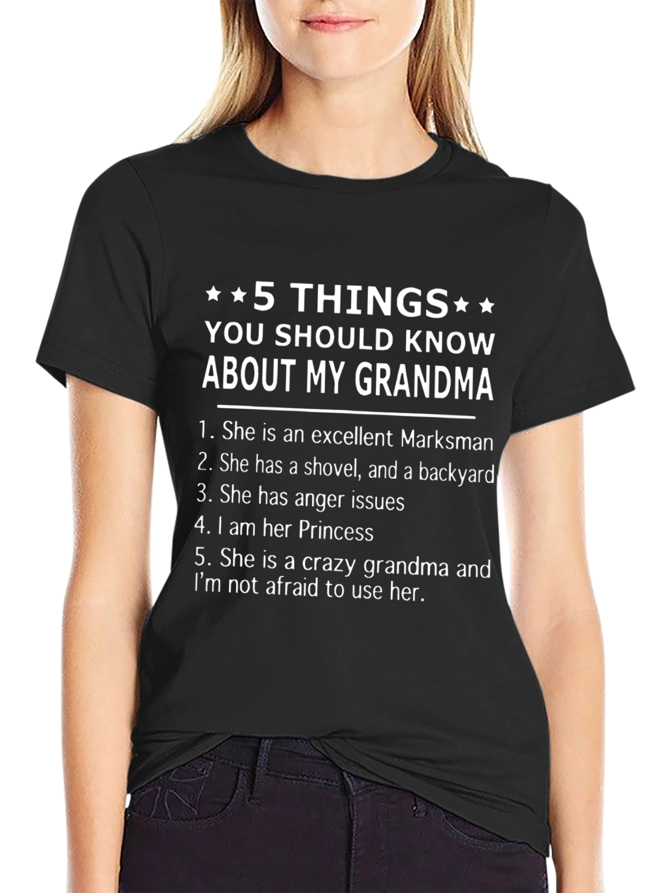 5 Things About My Grandma T-Shirt