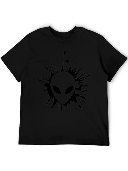 Alien Graphic Black T-Shirt