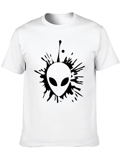 Alien Graphic Black T-Shirt
