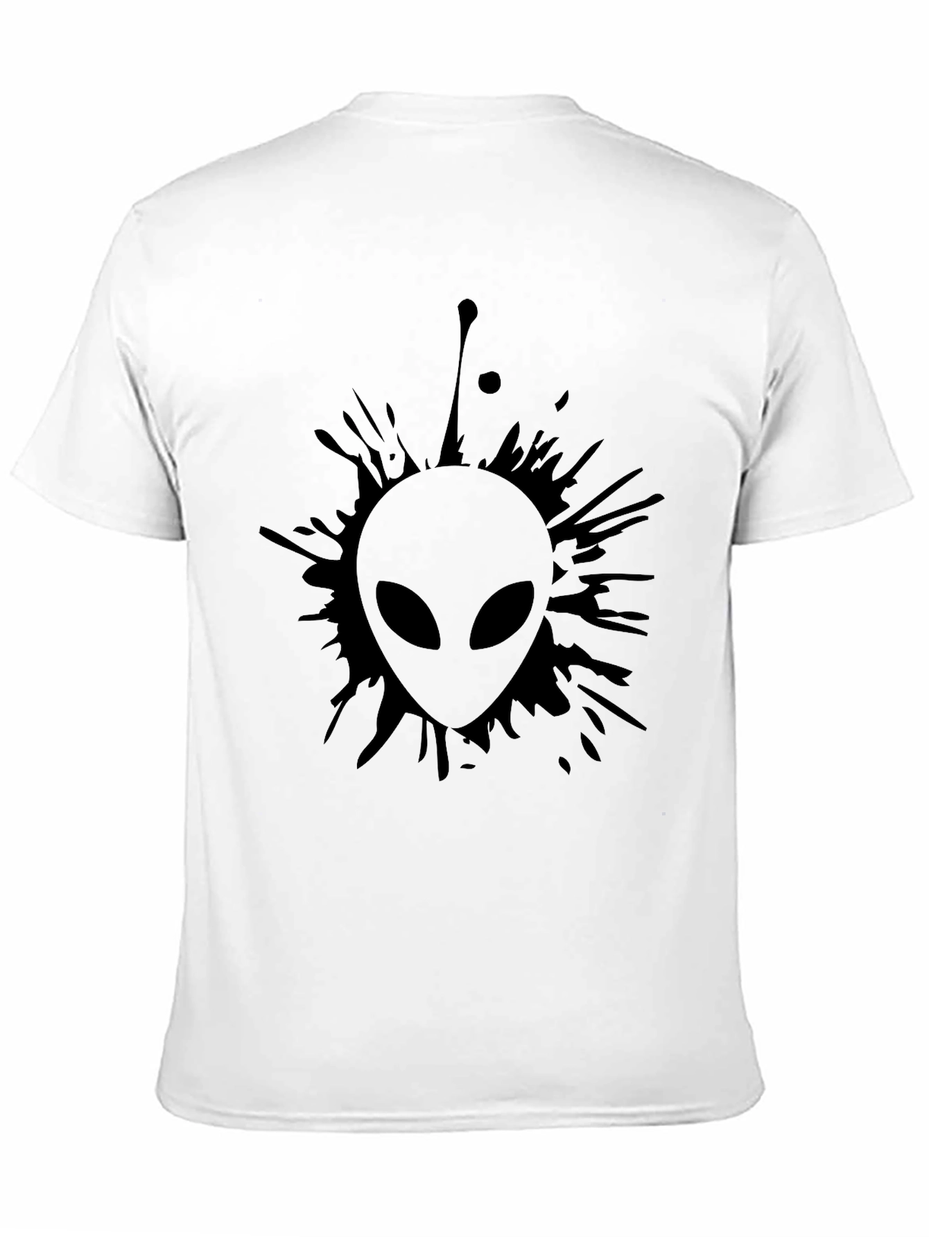 Alien Graphic Black T-Shirt
