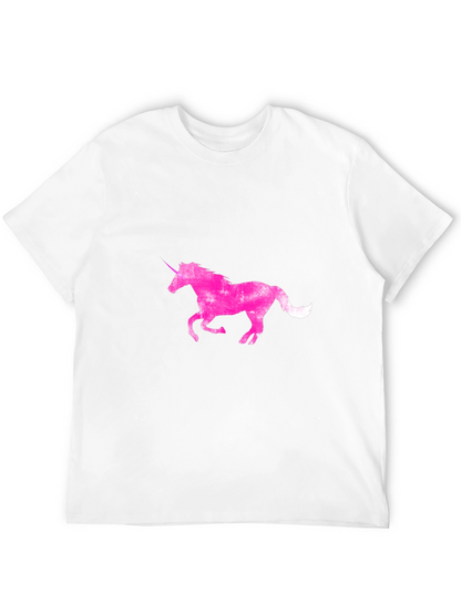 Unicorn Graphic Black Tee