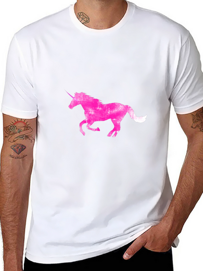 Unicorn Graphic Black Tee