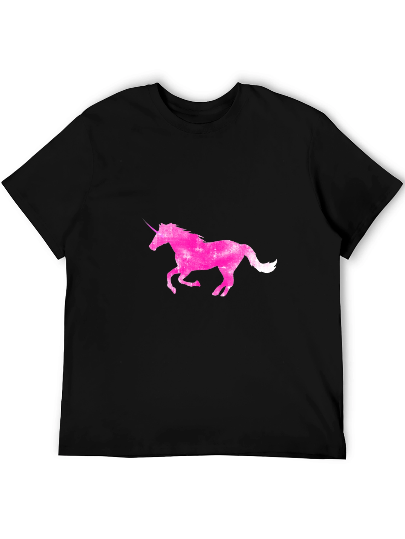 Unicorn Graphic Black Tee
