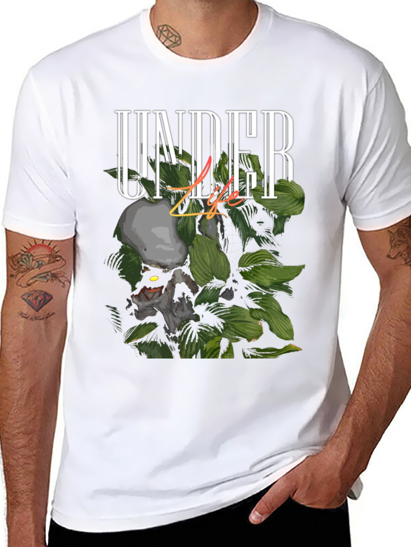 Under Life Skull T-Shirt