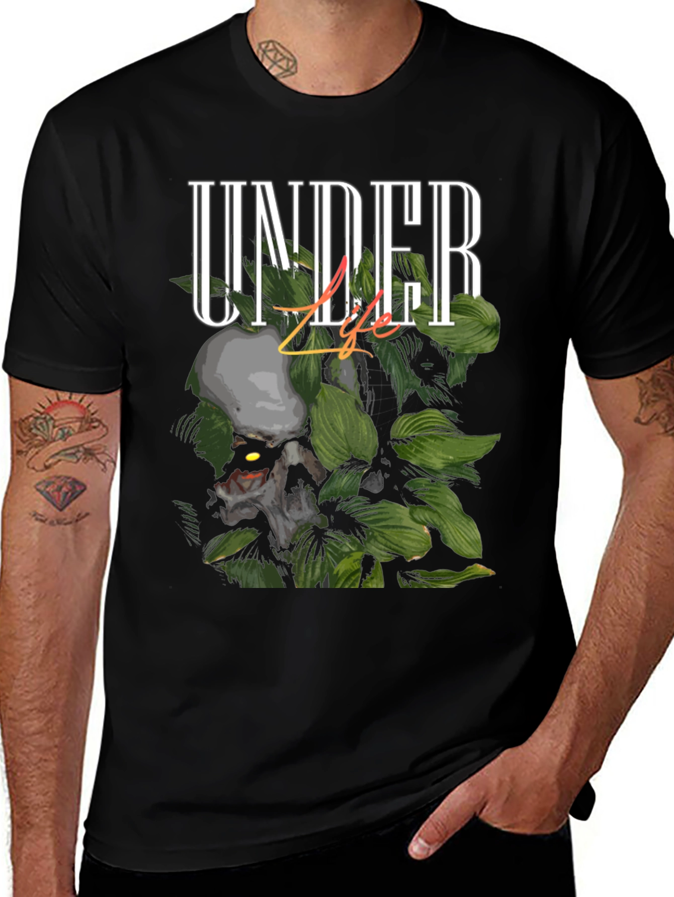 Under Life Skull T-Shirt