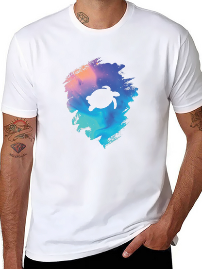 Turtle Galaxy Black T-Shirt