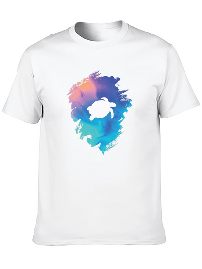 Turtle Galaxy Black T-Shirt