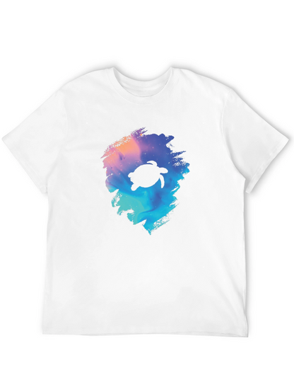 Turtle Galaxy Black T-Shirt