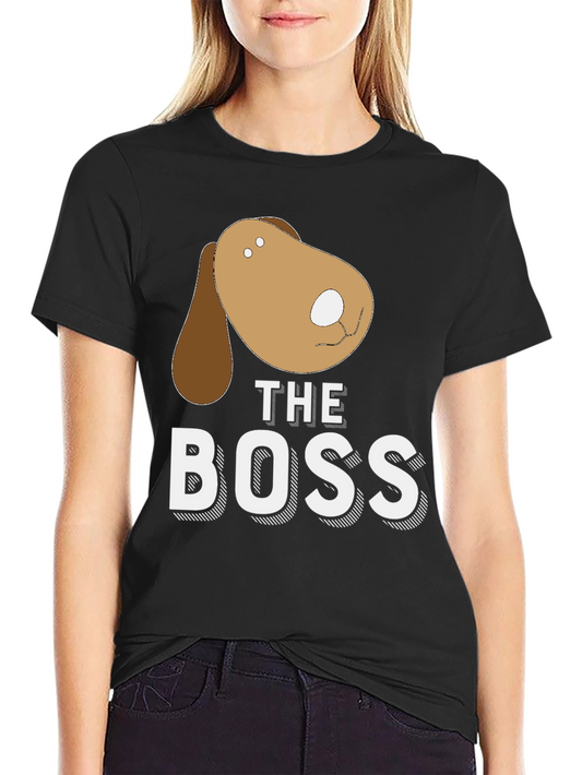 The Boss Dog Graphic T-Shirt