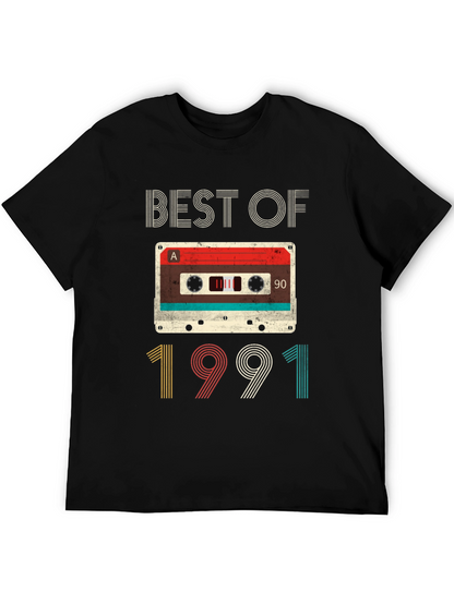 Best of 1991 Cassette Tape Graphic Tee