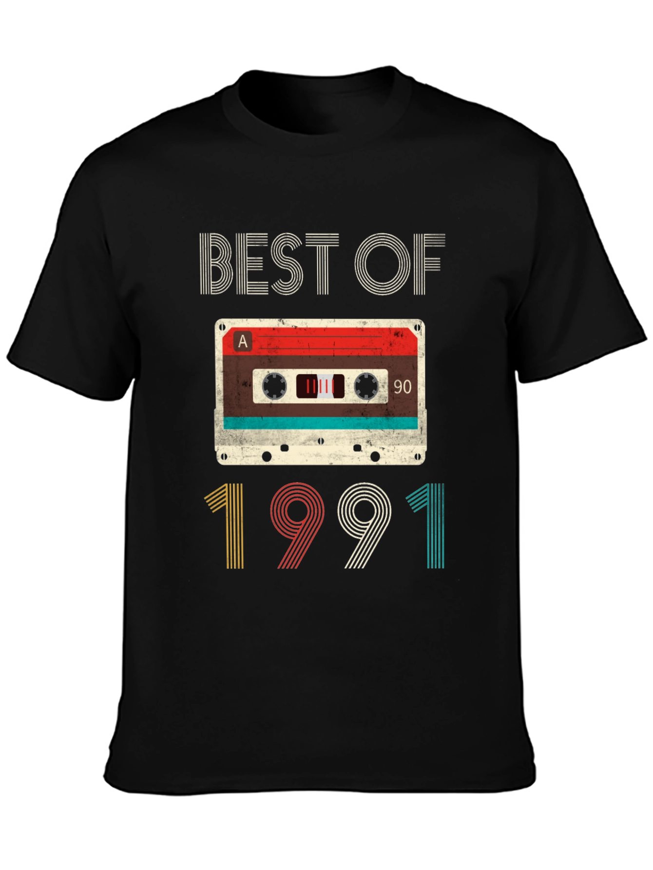 Best of 1991 Cassette Tape Graphic Tee