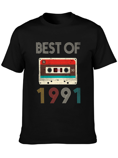 Best of 1991 Cassette Tape Graphic Tee