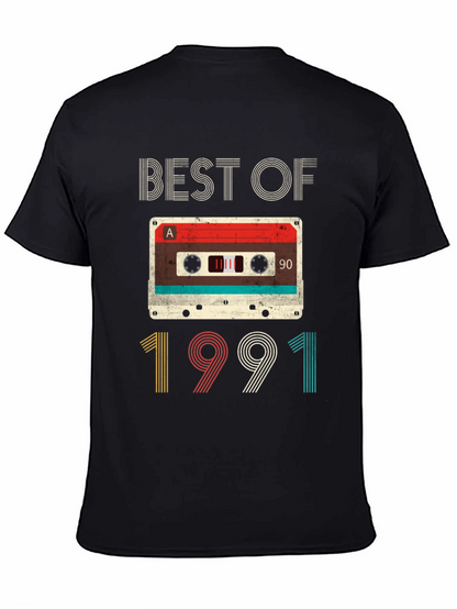 Best of 1991 Cassette Tape Graphic Tee