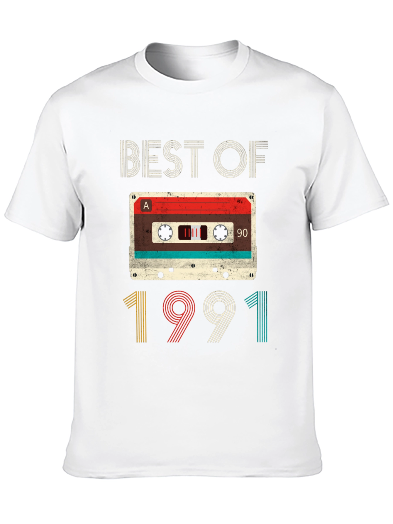 Best of 1991 Cassette Tape Graphic Tee