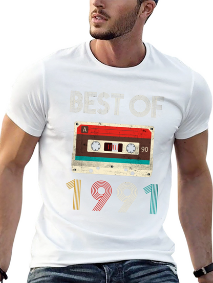 Best of 1991 Cassette Tape Graphic Tee