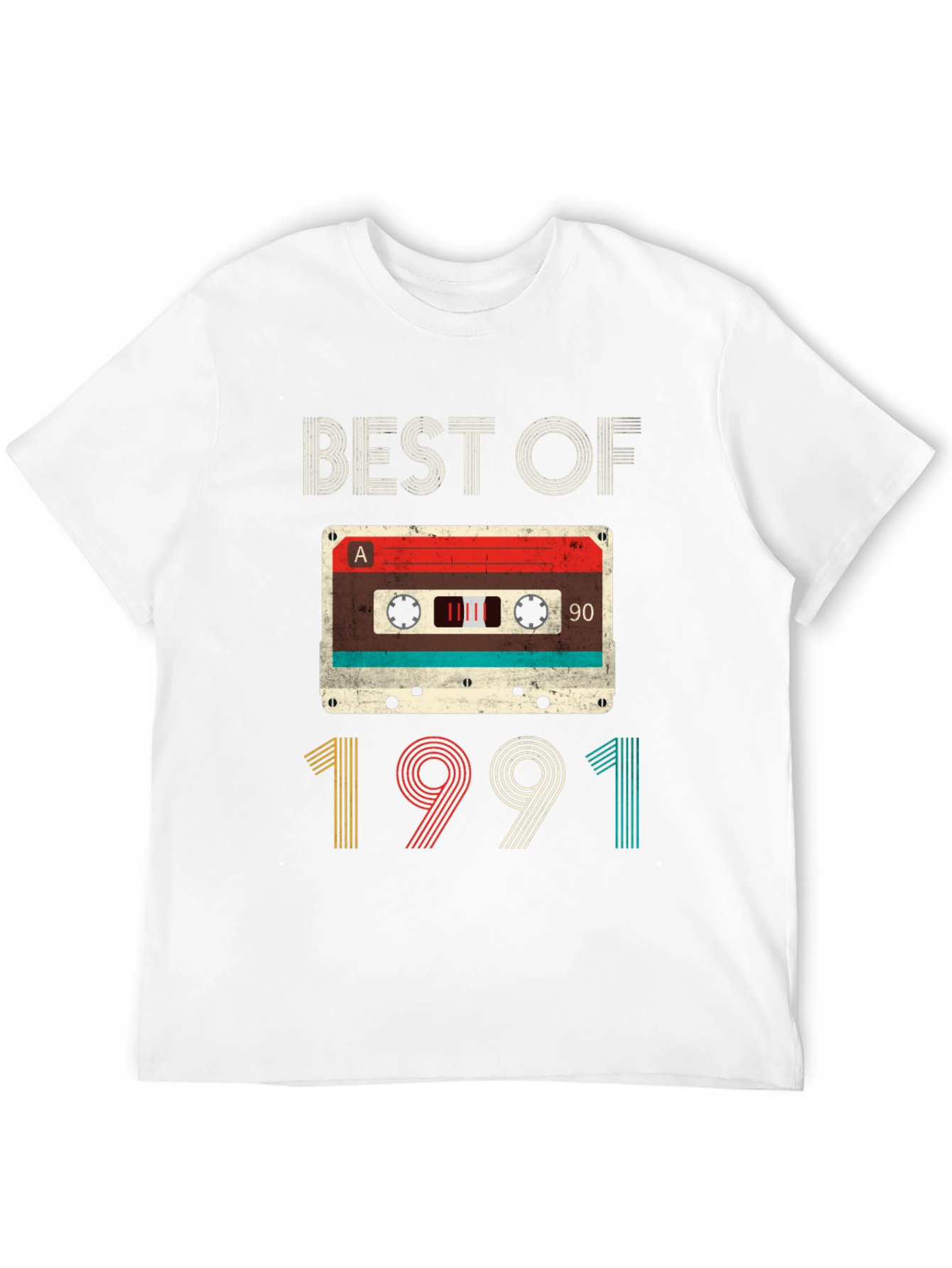 Best of 1991 Cassette Tape Graphic Tee