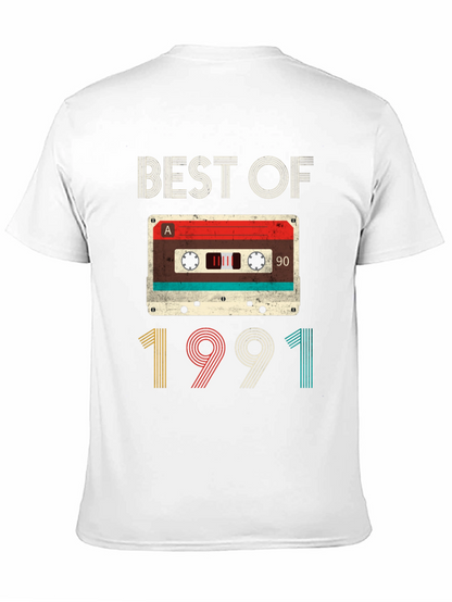 Best of 1991 Cassette Tape Graphic Tee