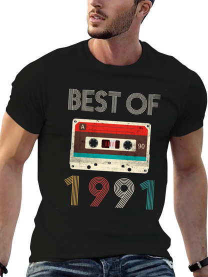 Best of 1991 Cassette Tape Graphic Tee