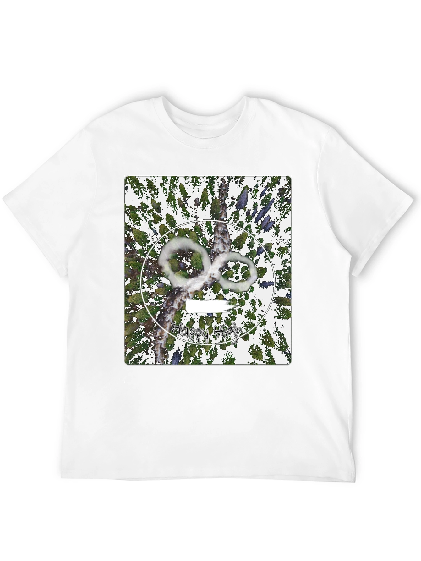 Abstract Graphic Tee - Happy High