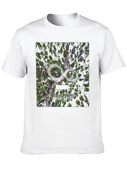 Abstract Graphic Tee - Happy High