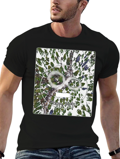 Abstract Graphic Tee - Happy High