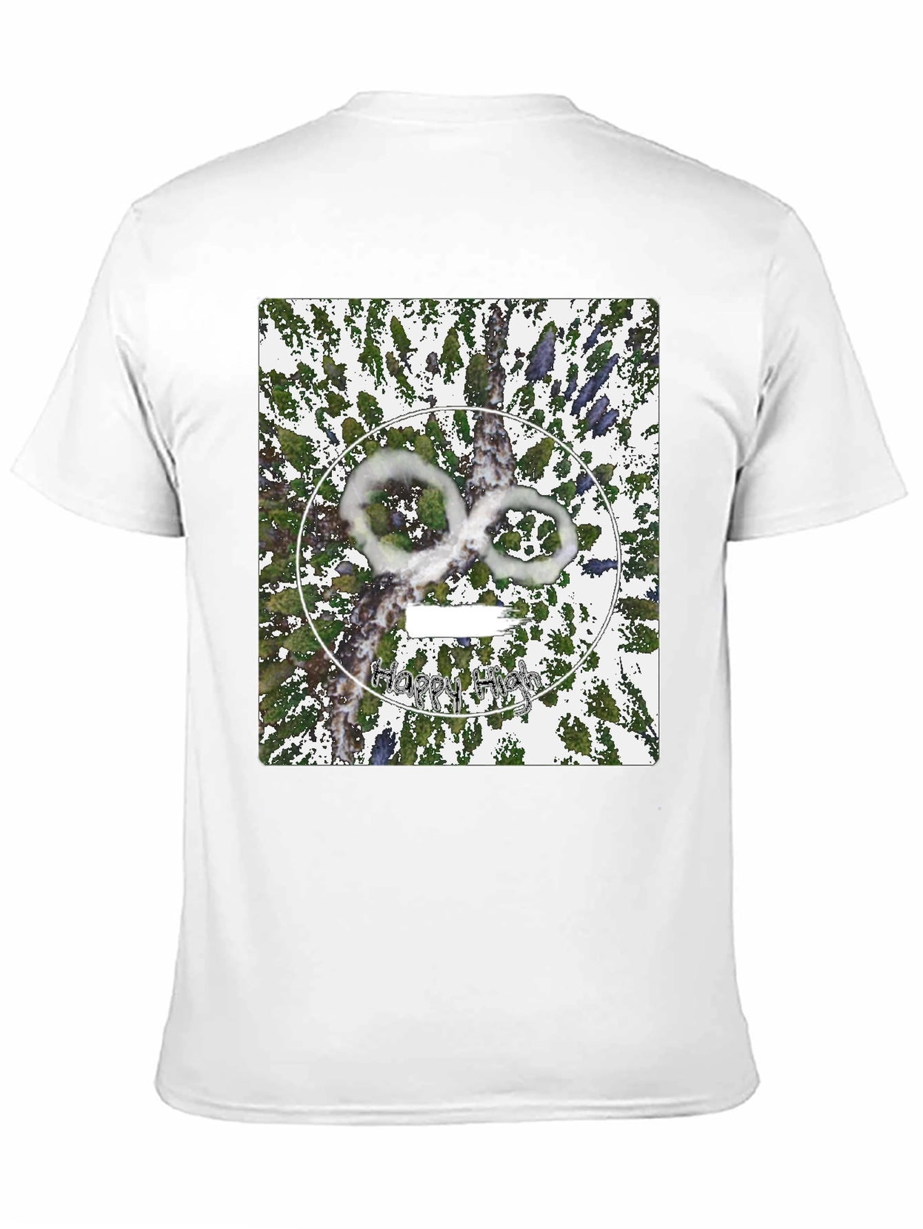 Abstract Graphic Tee - Happy High
