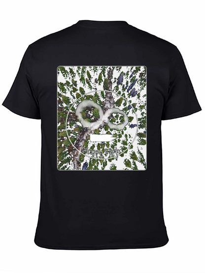 Abstract Graphic Tee - Happy High
