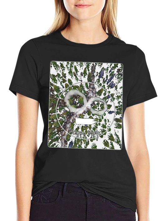 Abstract Graphic Tee - Happy High