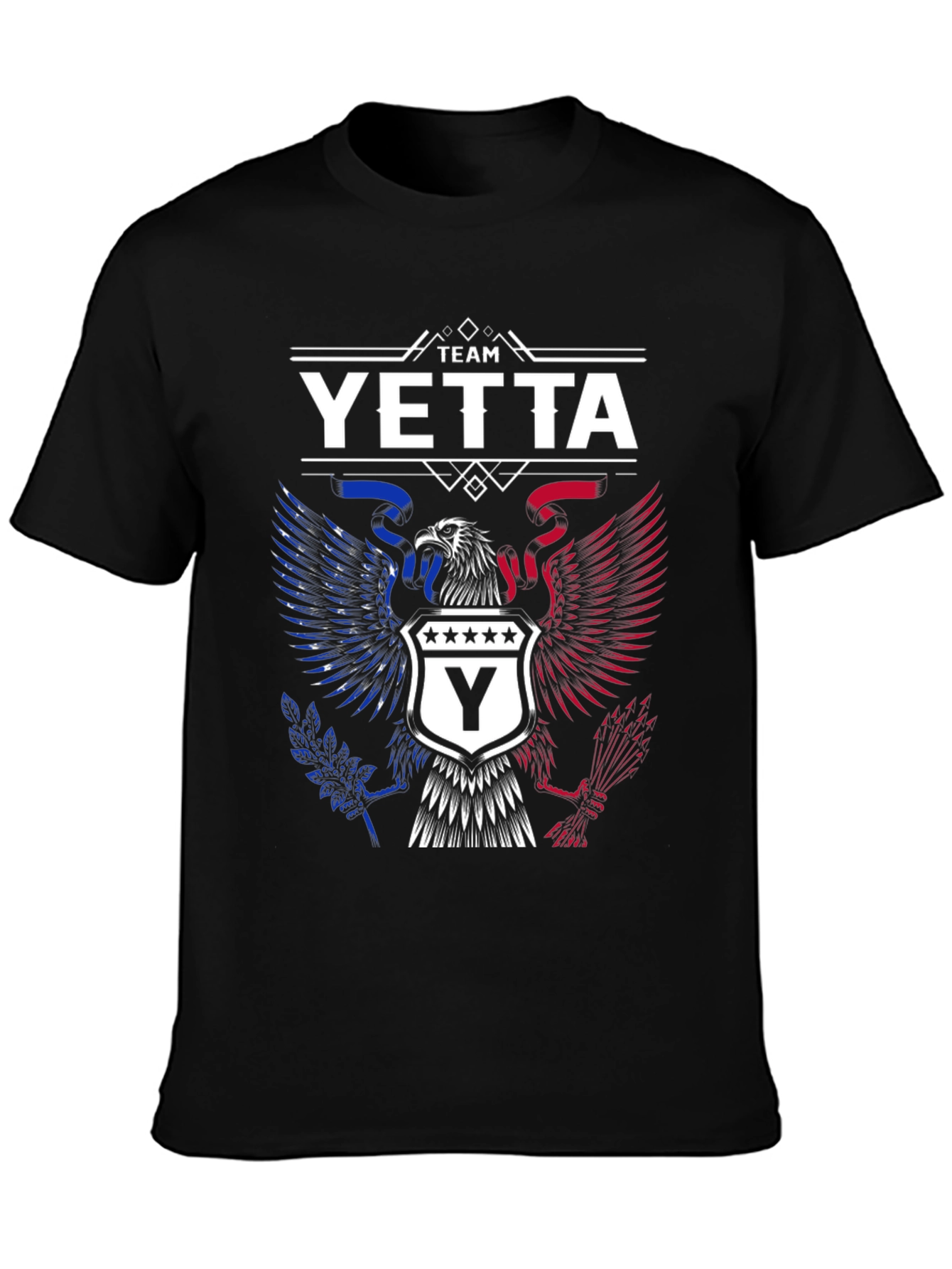 Team Yetta Eagle Patriotic T-Shirt