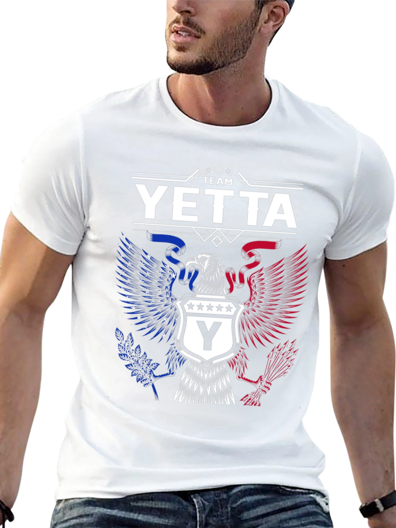 Team Yetta Eagle Patriotic T-Shirt