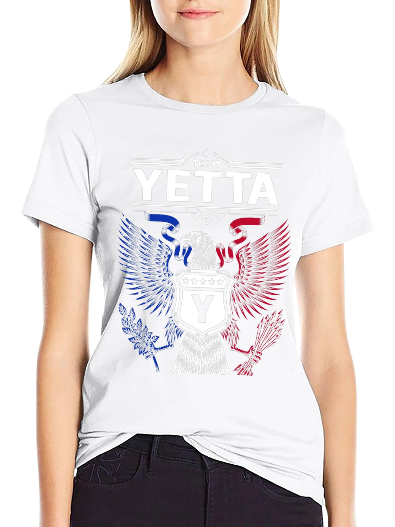 Team Yetta Eagle Patriotic T-Shirt