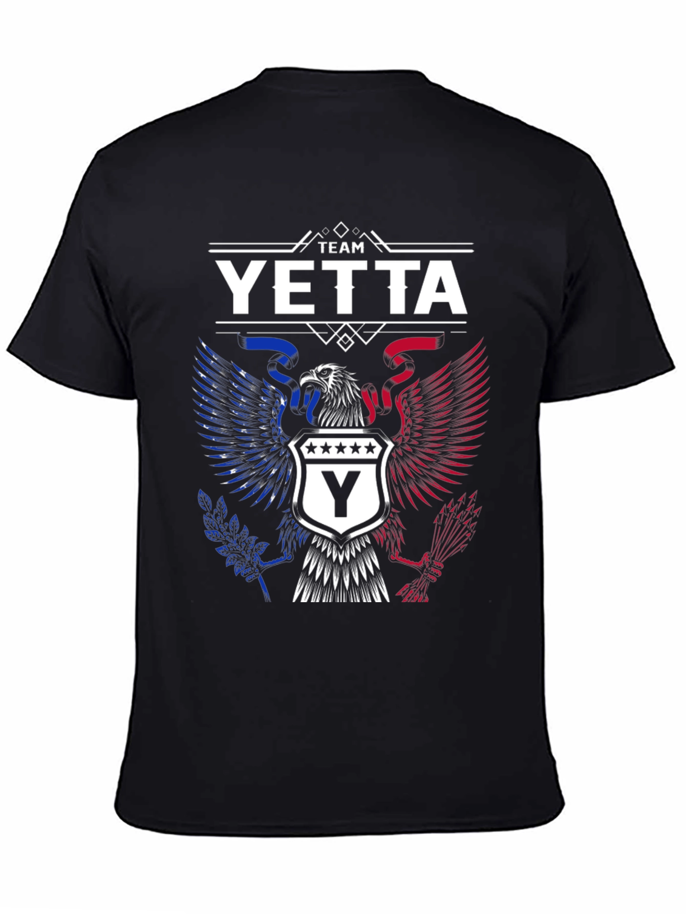 Team Yetta Eagle Patriotic T-Shirt