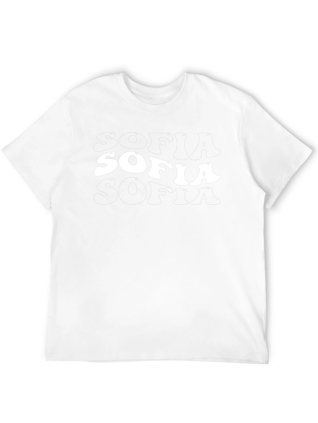 SOFIA Retro Graphic Tee - Classic Black