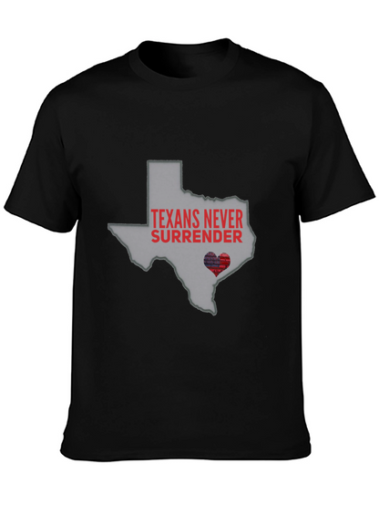 Texans Never Surrender State Pride T-Shirt