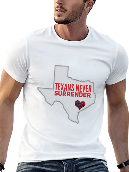 Texans Never Surrender State Pride T-Shirt