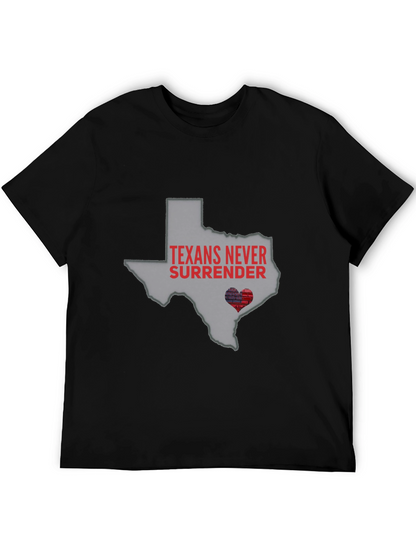 Texans Never Surrender State Pride T-Shirt