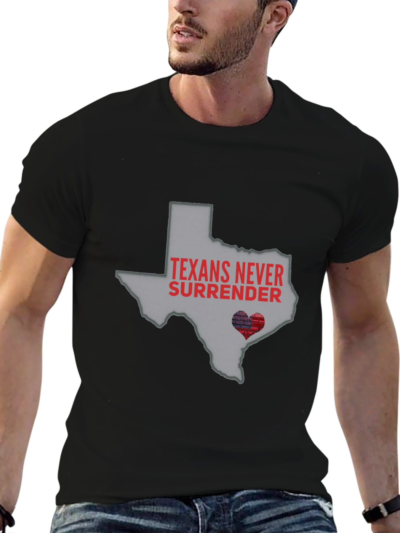 Texans Never Surrender State Pride T-Shirt