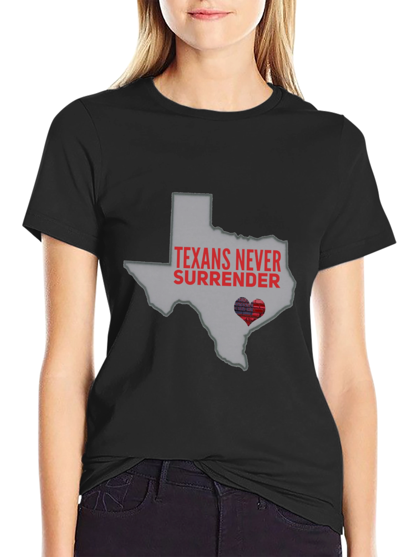 Texans Never Surrender State Pride T-Shirt