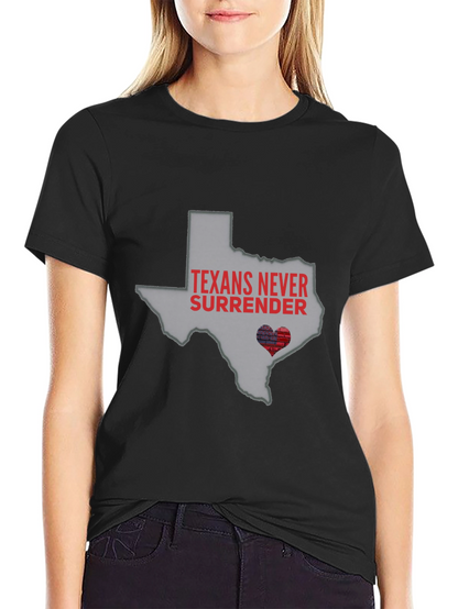 Texans Never Surrender State Pride T-Shirt