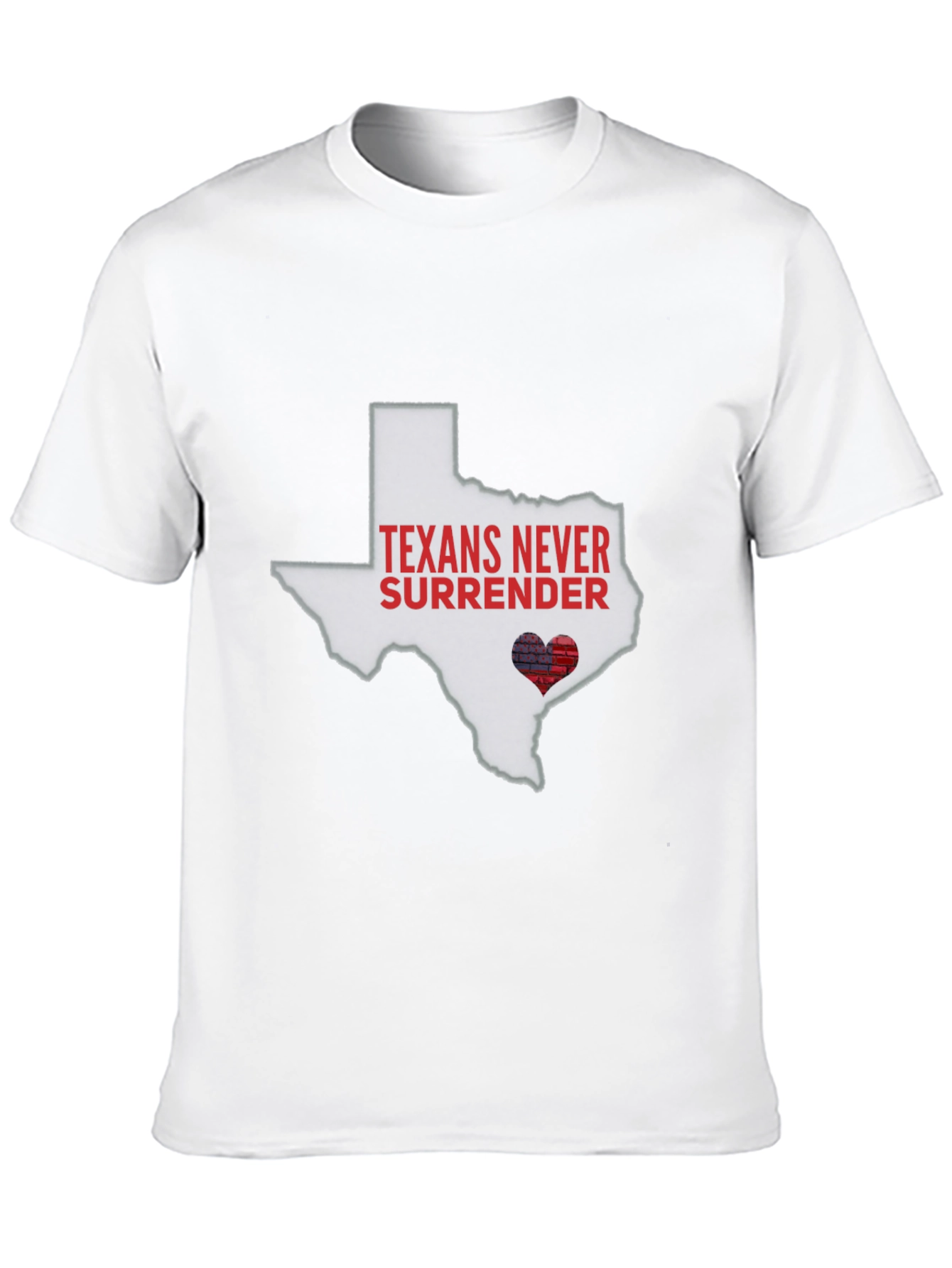 Texans Never Surrender State Pride T-Shirt
