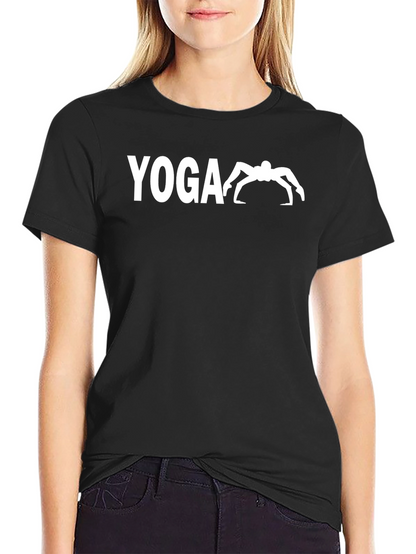 Yoga Spider T-Shirt - Cool Graphic Tee
