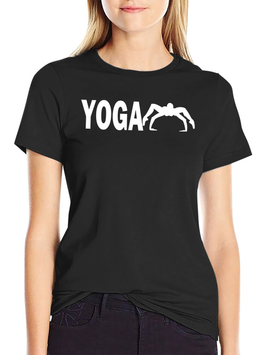 Yoga Spider T-Shirt - Cool Graphic Tee