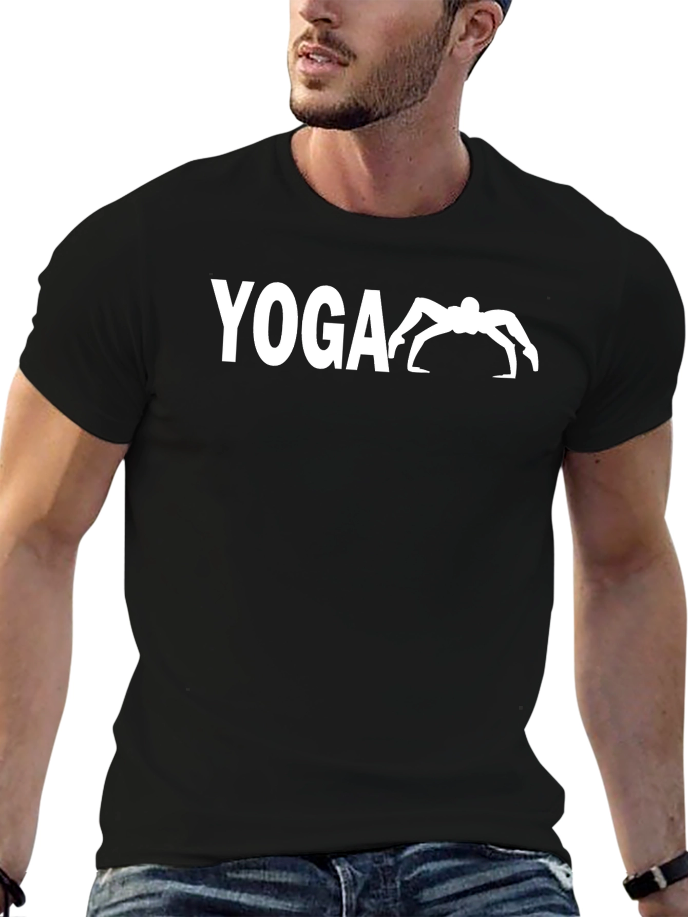 Yoga Spider T-Shirt - Cool Graphic Tee
